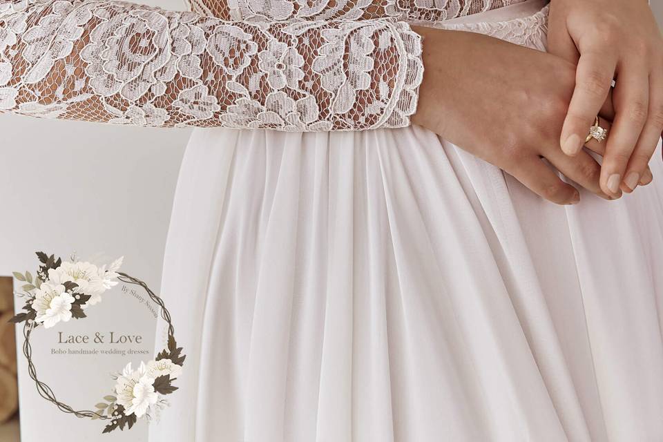 Romantic Lace Bridal Detail