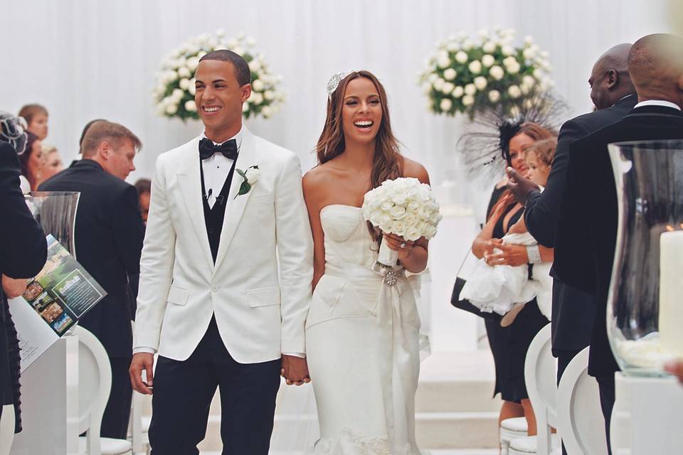 Rochelle and Marvin Humes Wedd