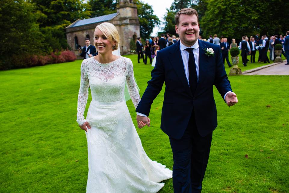 Julia and James Corden Wedding