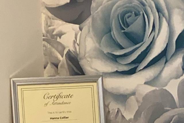 Celebrant Certificate