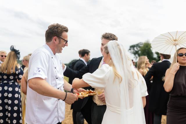 Bridal canape board