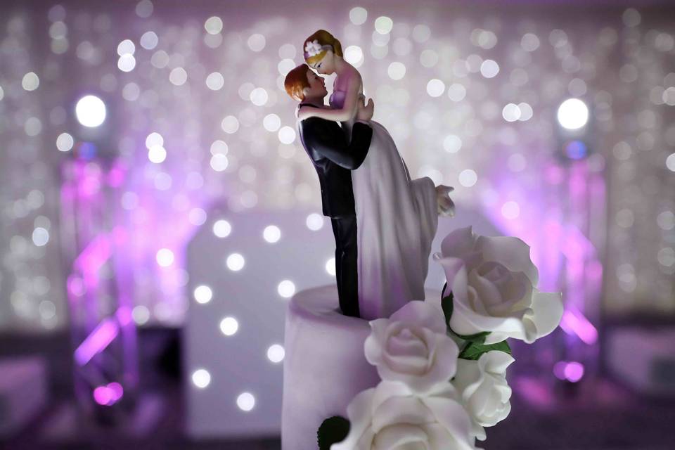 Beautiful cake topper