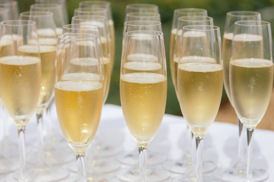 Champagne reception