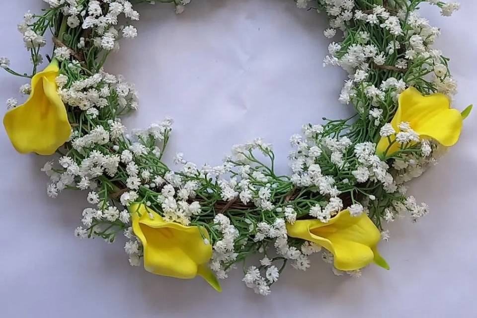 Candelabra wreath