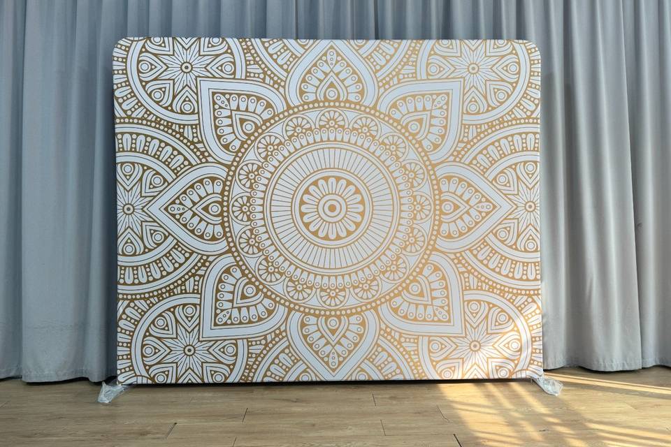 Mehndi backdrop