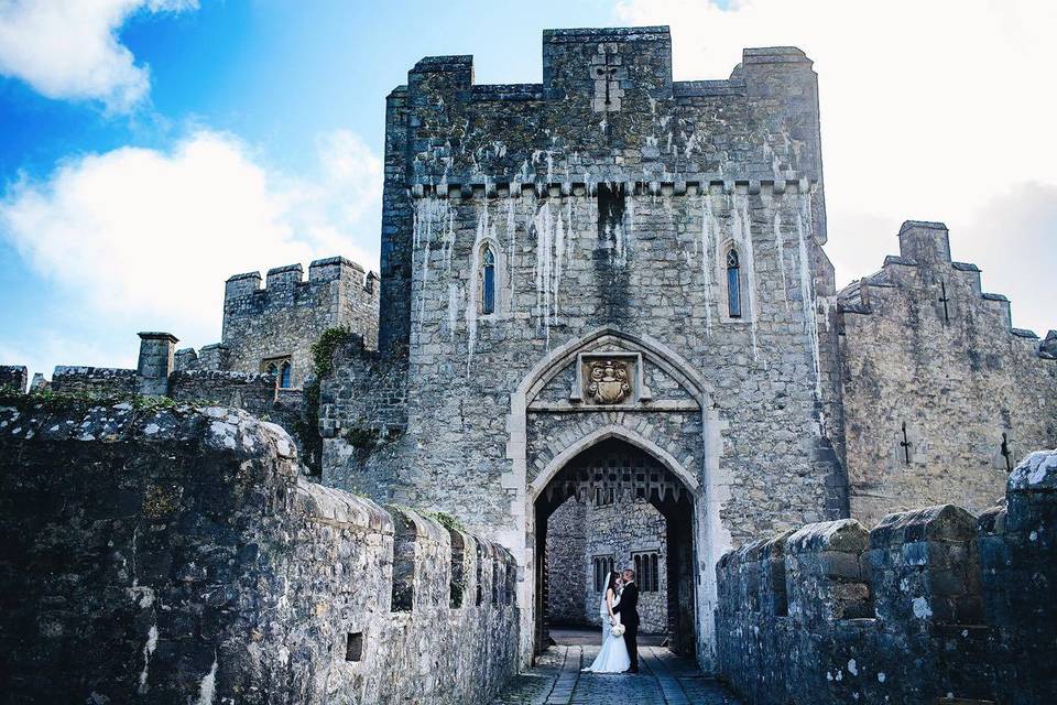 St Donat's Castle Seafront