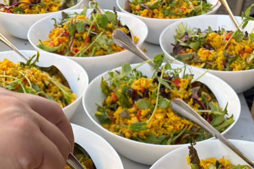 Mexican rice salad