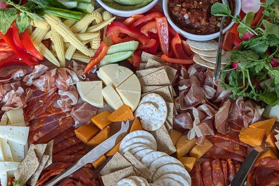 Grayzing platter