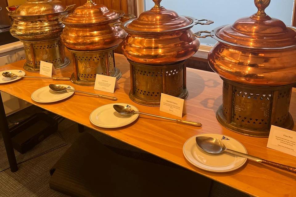 Copper Buffet units 4