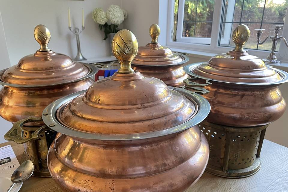 Buffet Copper Indian Style