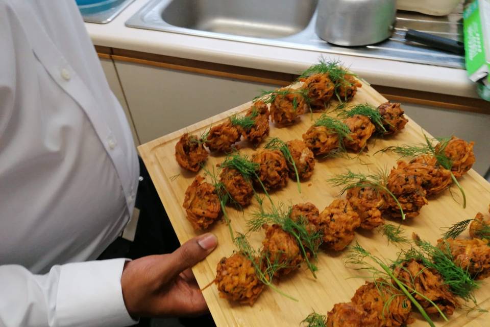 Hand-Finished Indian Canapés