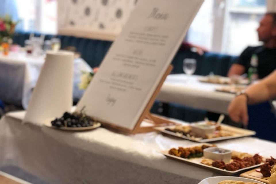 Indian Wedding Canapés