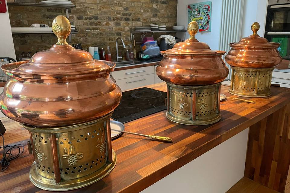 Copper Buffet Units 6