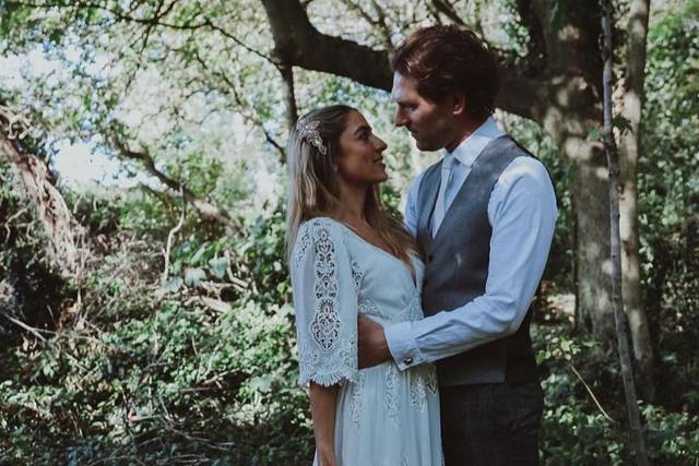 Hope and harlequin Bride in East Sussex Bridalwear Shops