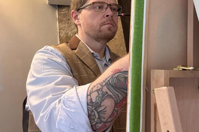 Tom painting