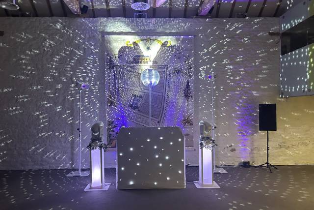 Bespoke Wedding DJ Setup for A