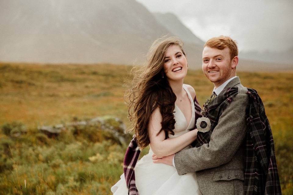 Stunning Glencoe wedding
