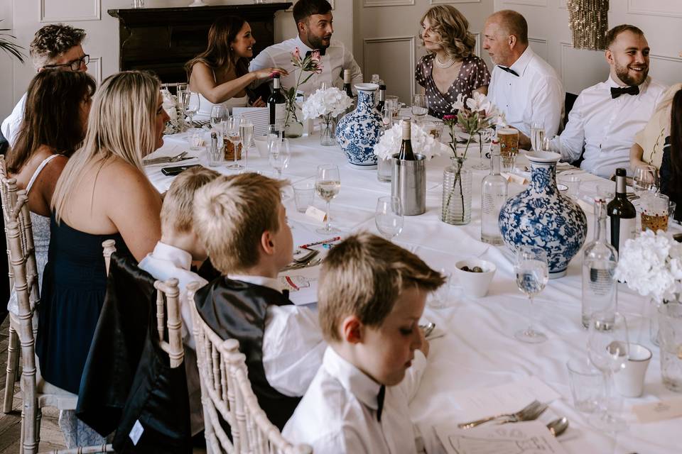 Wedding reception
