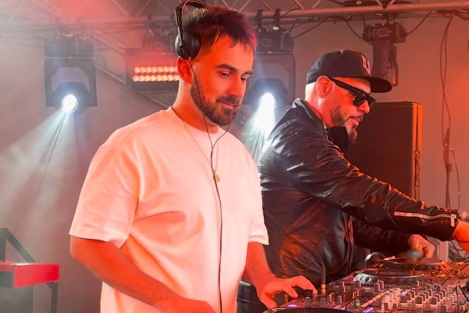 Matt with Roger Sanchez, 2024