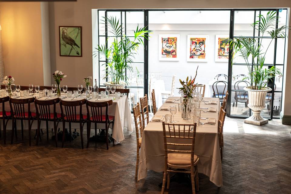 The garden room