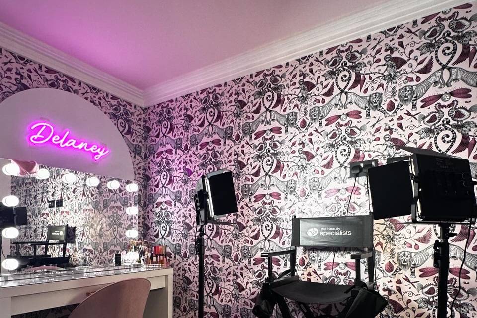 My makeup studio