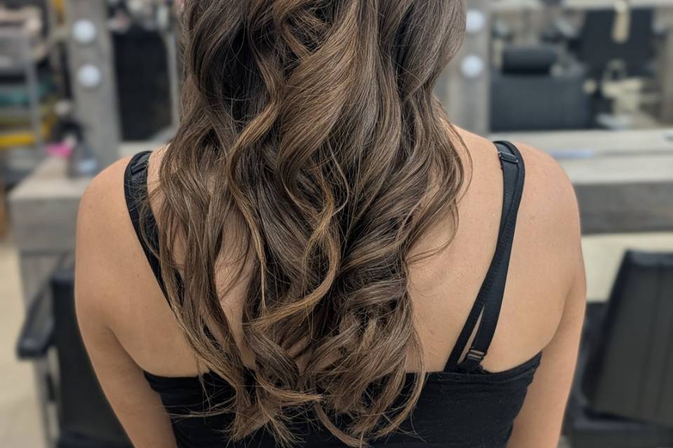 Prom hair