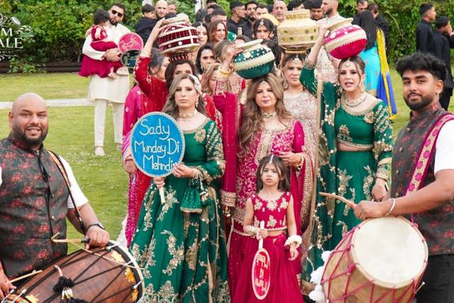 Live Dhol Players Leading Jago