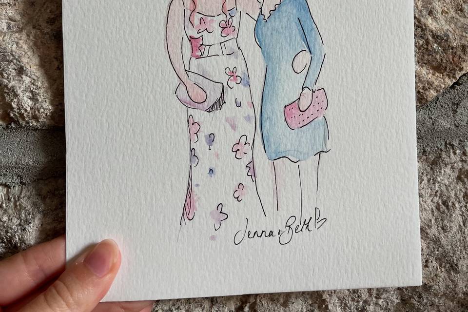 Posey May Illustration