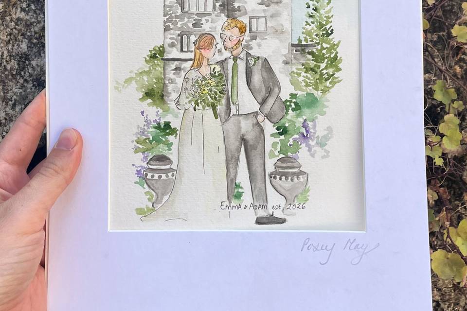 Posey May Illustration