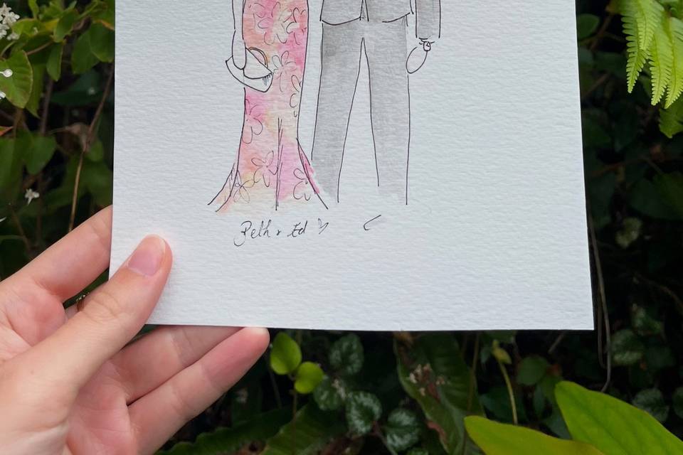 Posey May Illustration