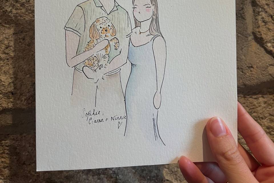 Posey May Illustration