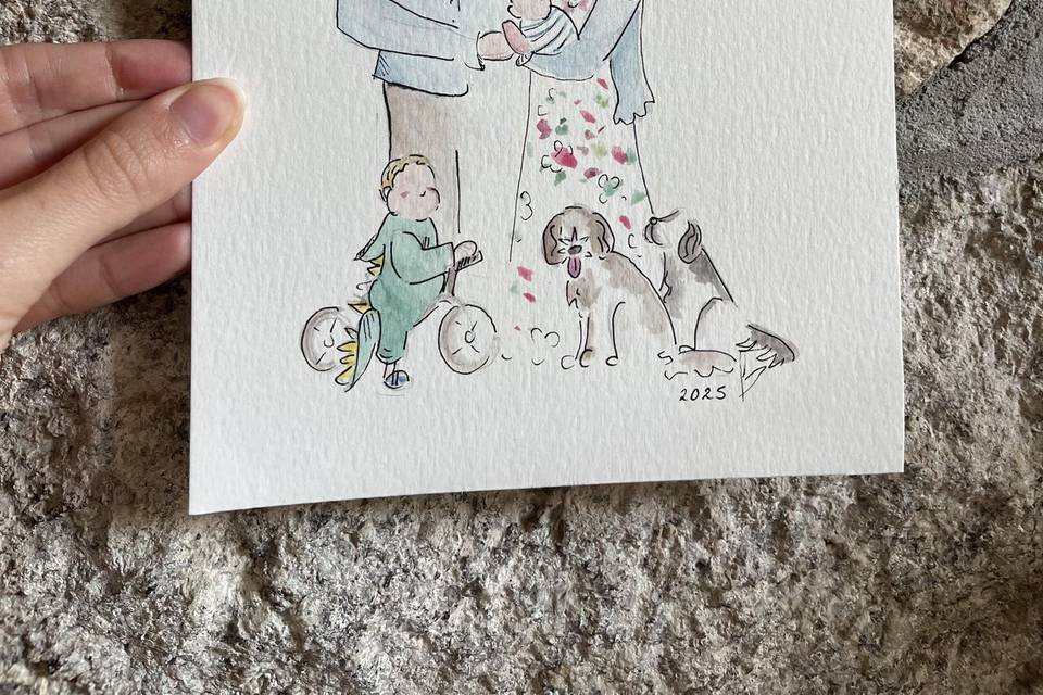 Posey May Illustration