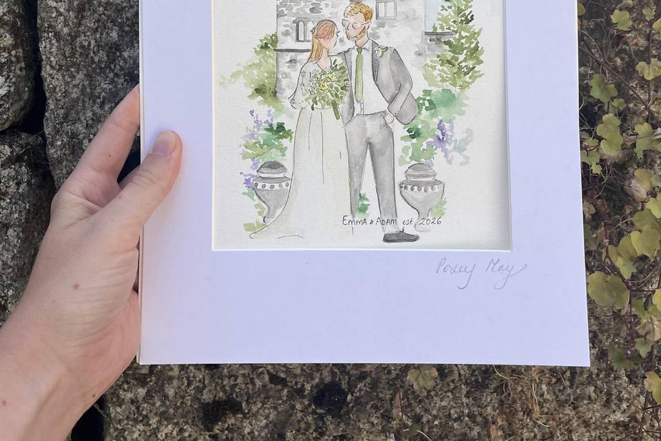Posey May Illustration