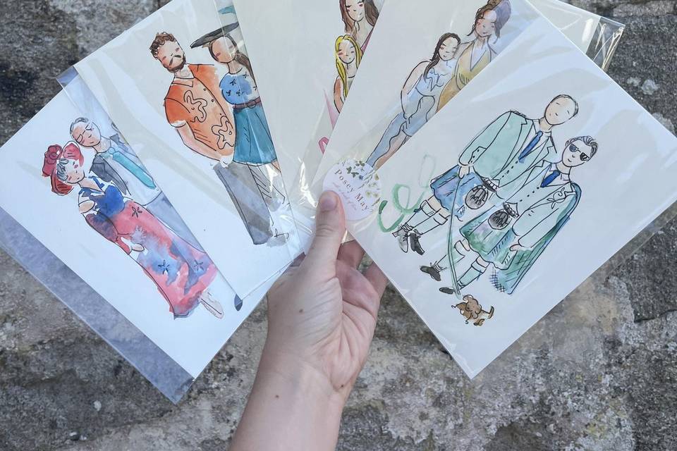 Posey May Illustration