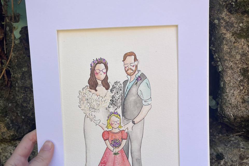 Posey May Illustration