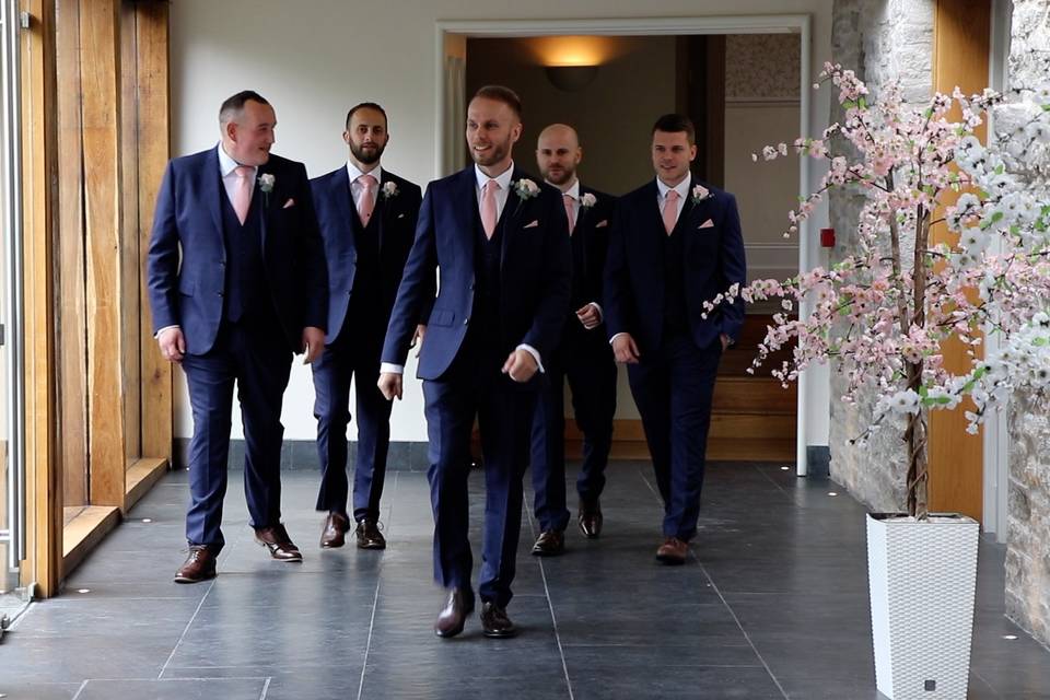 Groom & best men