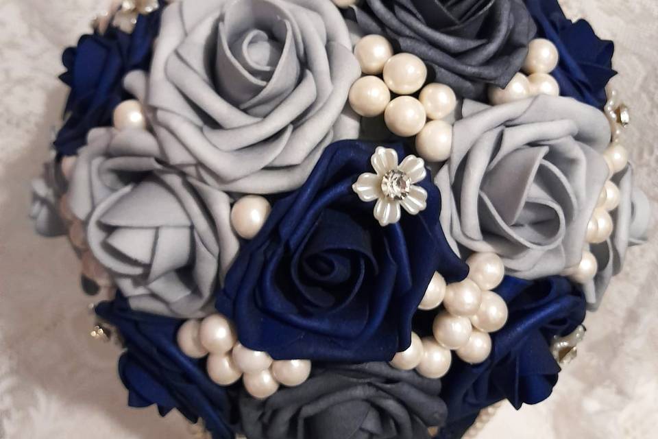 Blue Rose Bouquet