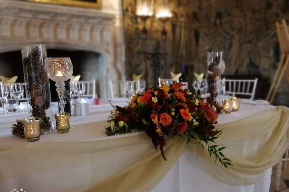 Intimate Top Table Styling