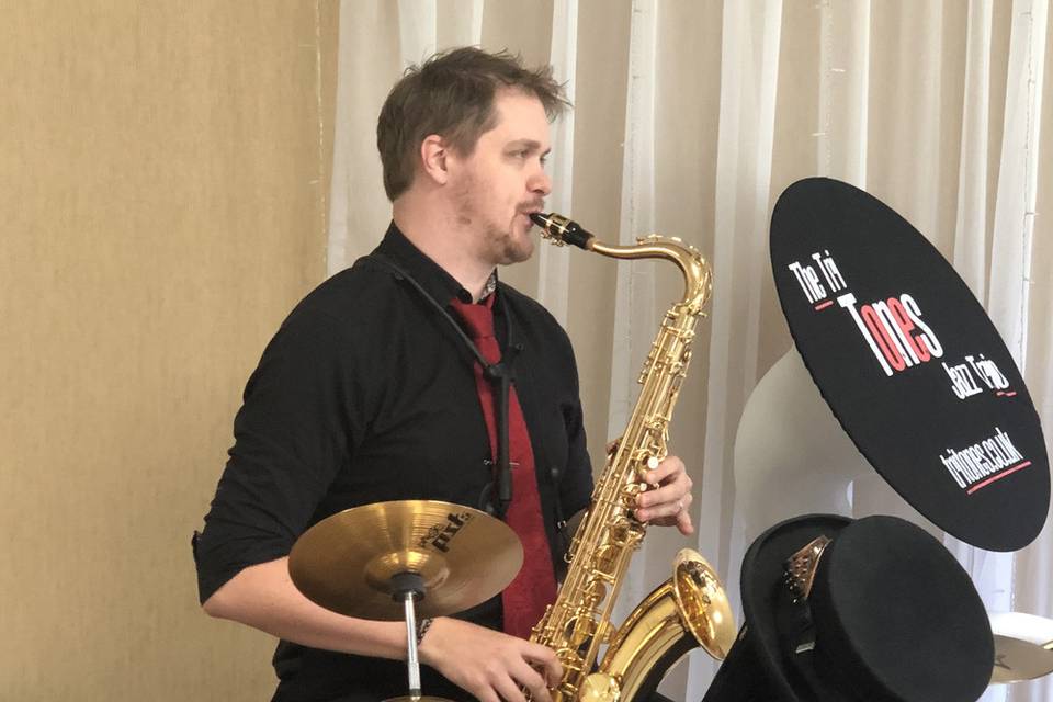 Matt on sax