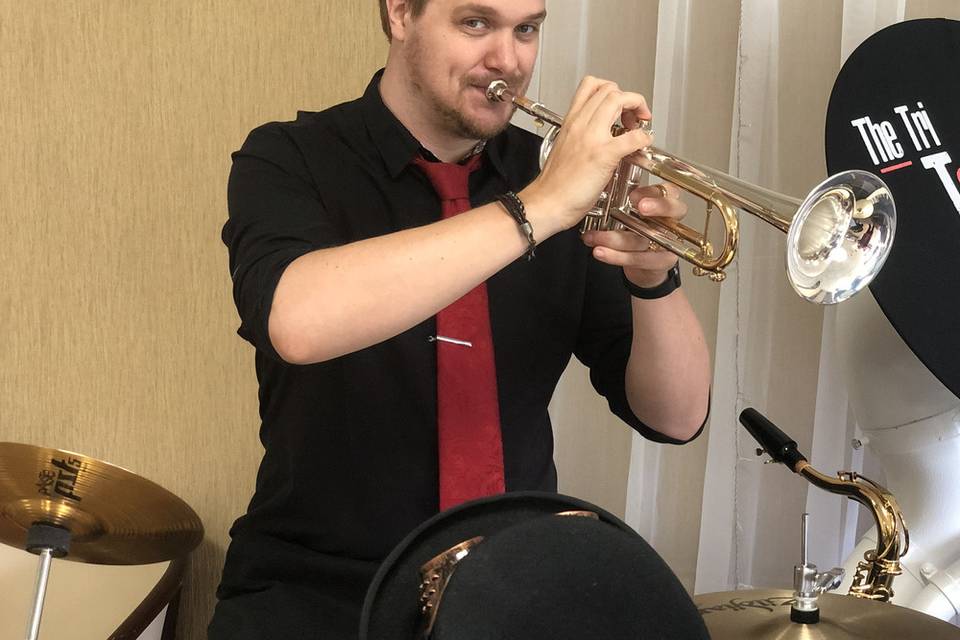 Matt on trumpet
