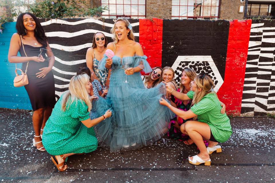 Shoreditch studio wedding