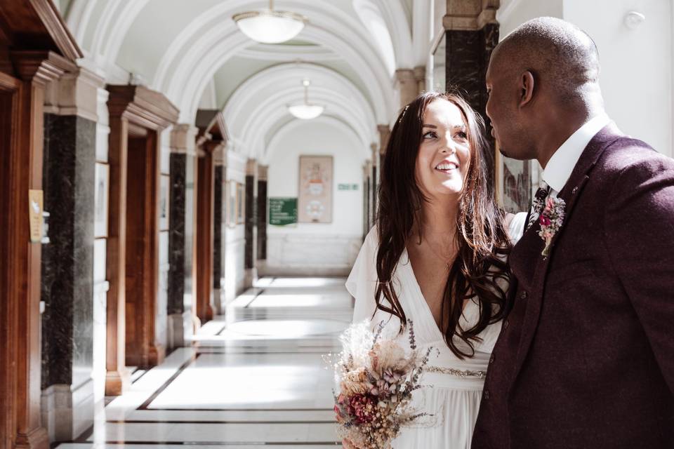 Islington Town Hall wedding