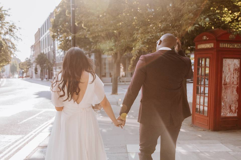 Islington town hall wedding