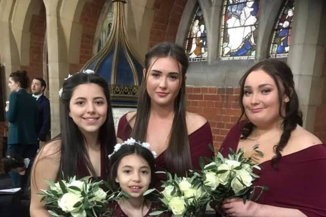 Stunning Bridesmaids