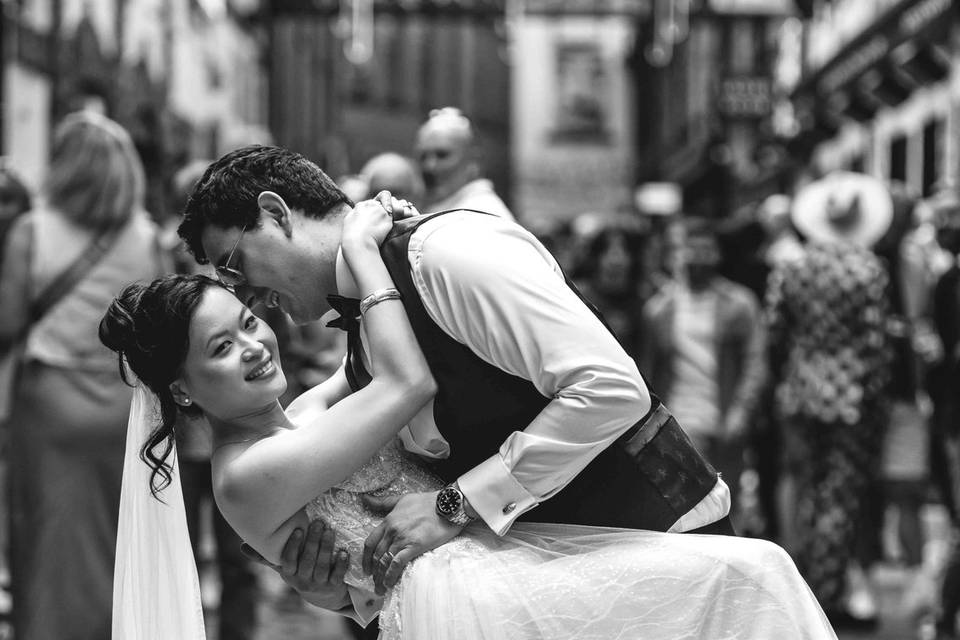 Cathedral Quarter Wedding