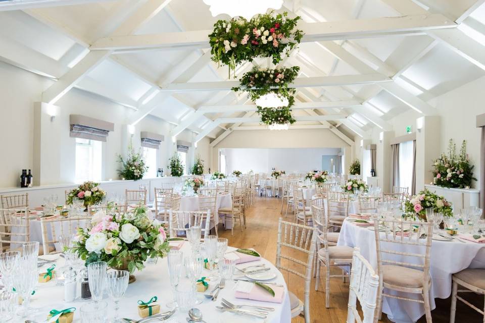 Luxury centrepieces and beams