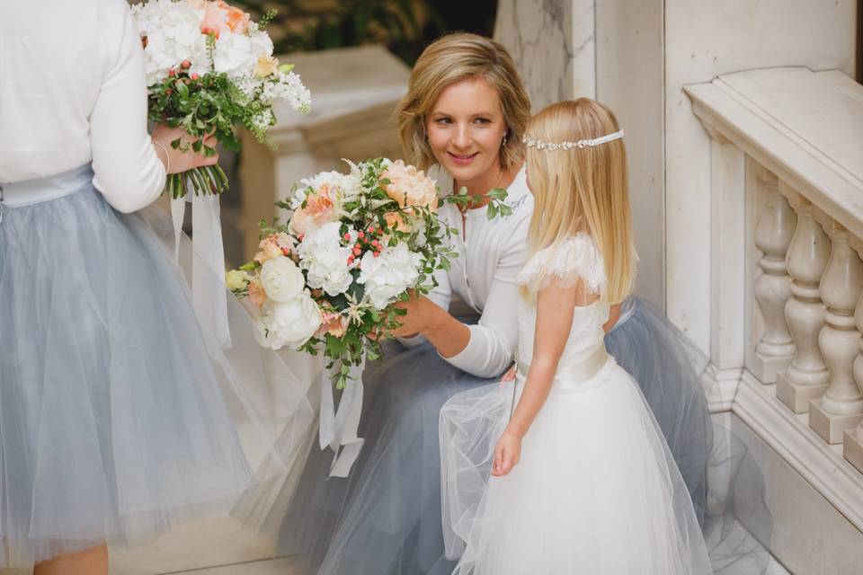 Spring wedding at Town Hall