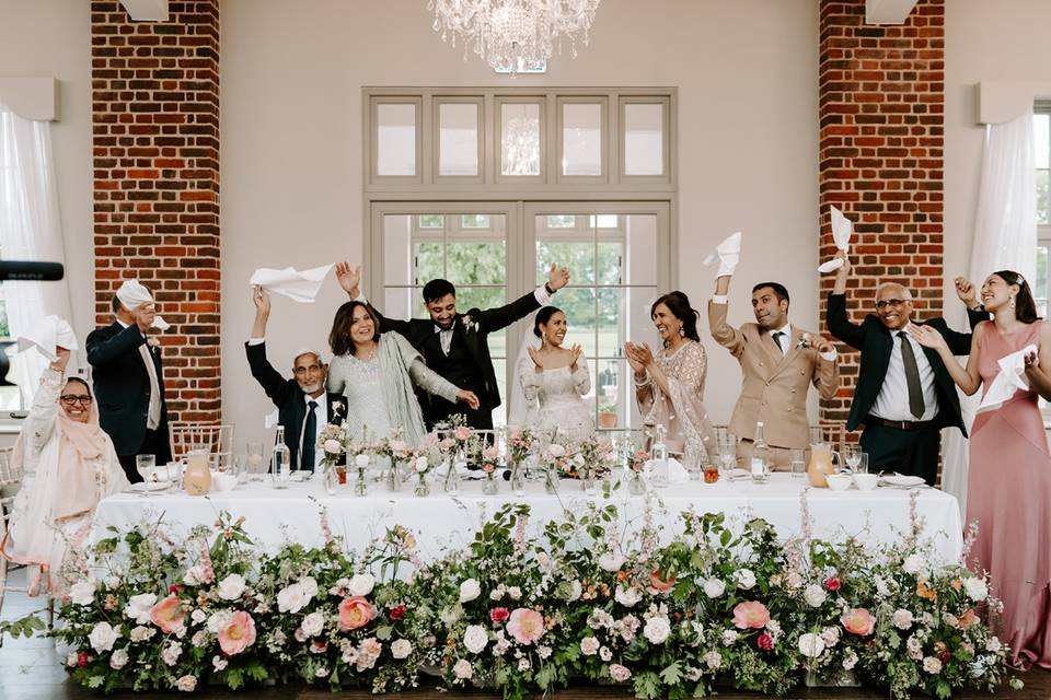 Head table decor