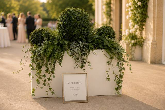 Welcome planter