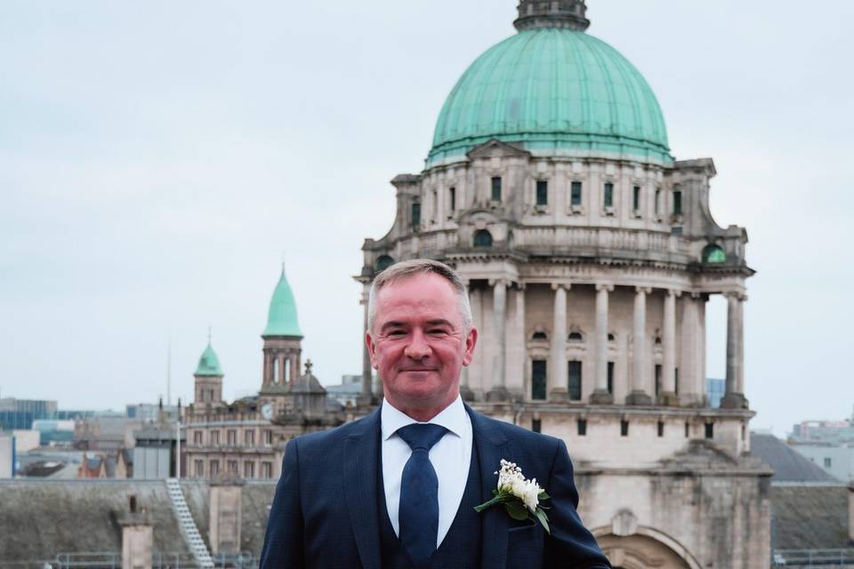 One for the groom